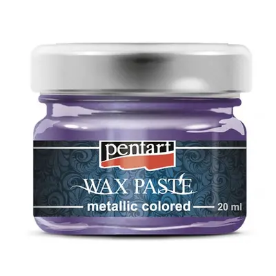 Pentart Vosková pasta barevná metalická PENTART 20 ml PURPUROVÁ