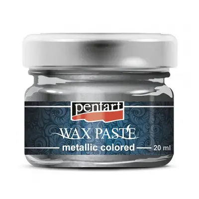 Pentart Vosková pasta barevná metalická PENTART 20 ml GRAFIT