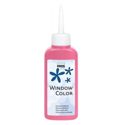 Kreul Barva na sklo WINDOW COLOR 80 ml RŮŽOVÁ