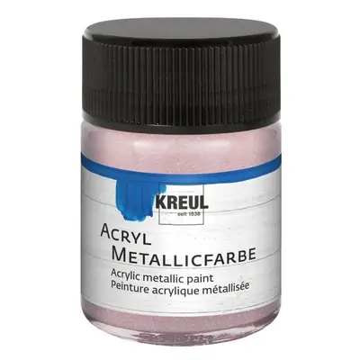 Kreul Akrylová barva metalická KREUL 50 ml RŮŽOVOZLATÁ