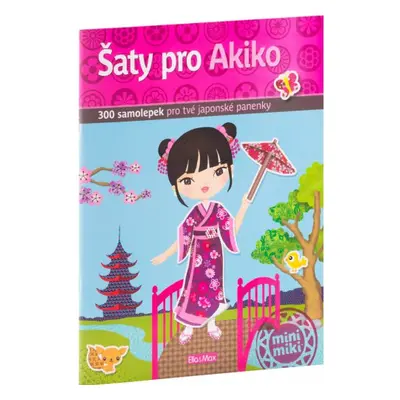 Baagl Šaty pro AKIKO - kniha samolepek