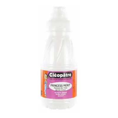 Cleopatre Akrylová barva CLEOPATRE 250 ml BÍLÁ