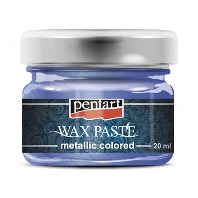 Pentart Vosková pasta barevná metalická PENTART 20 ml MODRÁ