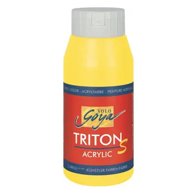 Solo Goya Akrylová barva TRITON SOLO GOYA lesk 750 ml SVĚTLÁ ŽLUTÁ