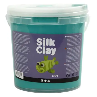 Creative Silk Clay hedvábná modelovací hmota ZELENÁ 650 g