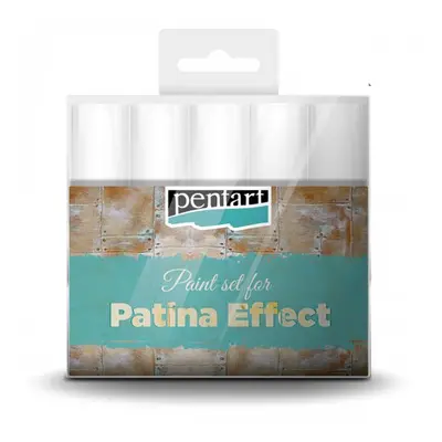 Pentart Patina efekt sada 5 x 20 ml