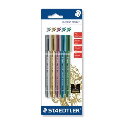 FIMO Staedtler Sada Metalický fix - 5 barev