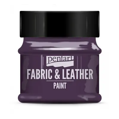 Pentart Barva na kůži a textil glitter PENTART 50 ml PURPUROVÁ