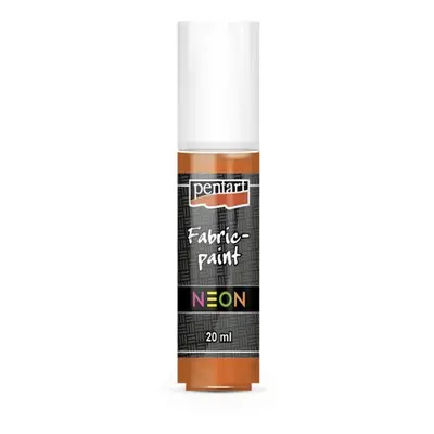 Pentart Barva na textil NEON 20 ml ORANŽOVÁ