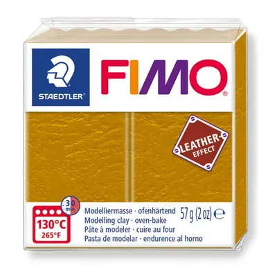 Staedtler FIMO LEATHER efekt 57g OKROVÁ