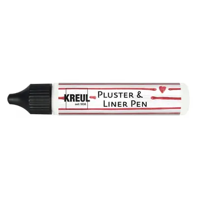 Kreul 3D Pluster & LinerPen 29 ml BÍLÁ