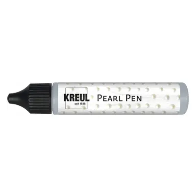 Kreul Tekutá perla KREUL Pearl Pen 29 ml STŘÍBRNÁ