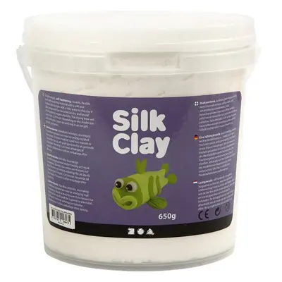 Creative Silk Clay hedvábná modelovací hmota BÍLÁ 650 g