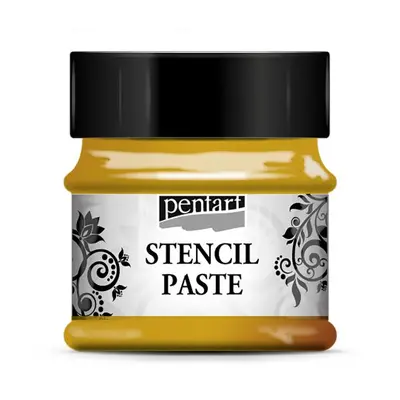 Pentart Šablonová pasta 50 ml ZLATÁ