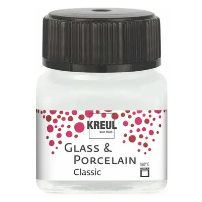 Kreul Barva na sklo a porcelán classic 20 ml KRÉMOVÁ BÍLÁ