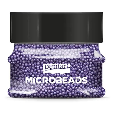 Pentart Korálky skleněné MICROBEADS PENTART FIALOVÁ