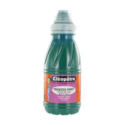 Cleopatre Akrylová barva CLEOPATRE 250 ml TMAVÁ ZELENÁ