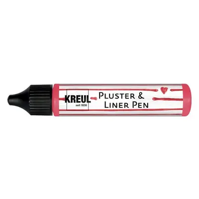 Kreul 3D Pluster & LinerPen 29 ml NEON RŮŽOVÁ