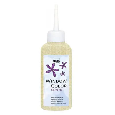 Kreul Barva na sklo WINDOW COLOR 80 ml glitter ZLATÁ