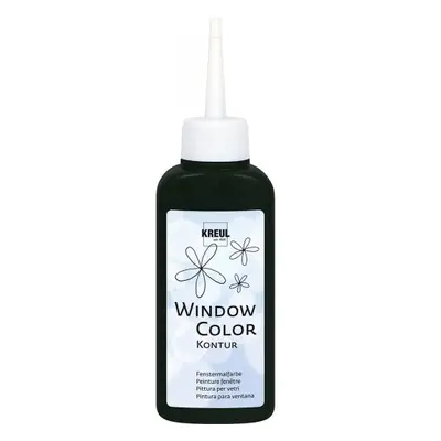 Kreul Barva na sklo WINDOW COLOR 80 ml kontura ČERNÁ