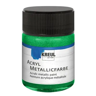 Kreul Akrylová barva metalická KREUL 50 ml ZELENÁ