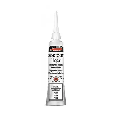 Pentart Konturovací liner metalický PENTART 20 ml PERLEŤOVÁ