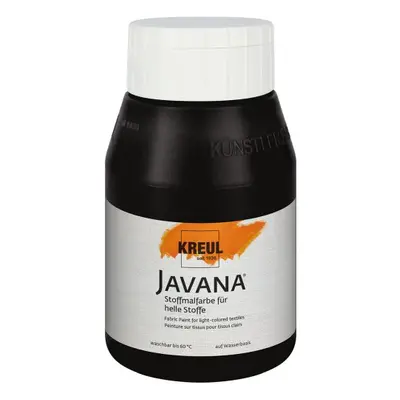 Kreul Barva na světlý textil JAVANA 500 ml ČERNÁ