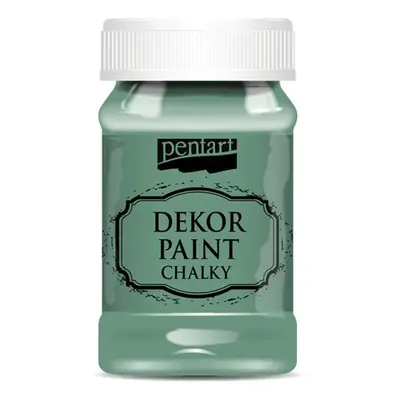 Pentart Křídová a dekorační barva PENTART 100 ml TYRKYSOVÁ ZELENÁ