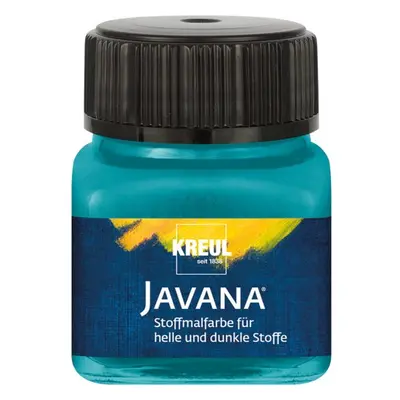 Kreul Barva na světlý a tmavý textil JAVANA 20 ml TYRKYSOVÁ