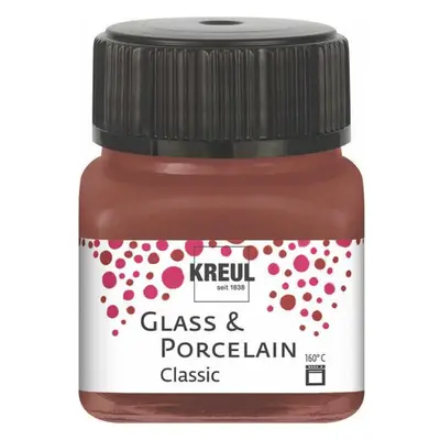 Kreul Barva na sklo a porcelán classic 20 ml KOŇAKOVÁ