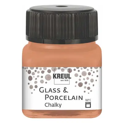 Kreul Barva na sklo a porcelán CHALKY 20 ml TERAKOTA ZEMĚ