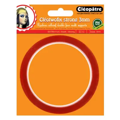 Cleopatre Lepící oboustranná páska CLEOTWOFIX 3mm x 10m