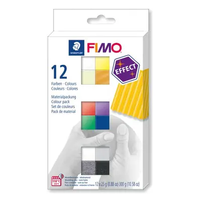 FIMO Efekt sada 12 barev 25 g