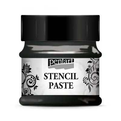 Pentart Šablonová pasta 50 ml ČERNÁ