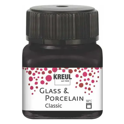 Kreul Barva na sklo a porcelán classic 20 ml ČERNÁ