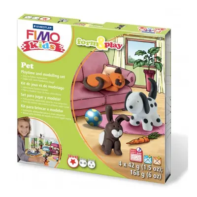 FIMO Staedtler Sada Fimo kids Form & Play Mazlíčci