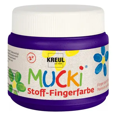 Mucki Prstová barva na textil MUCKI 150 ml FIALOVÁ