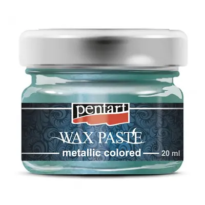 Pentart Vosková pasta barevná metalická PENTART 20 ml TYRKYSOVÁ