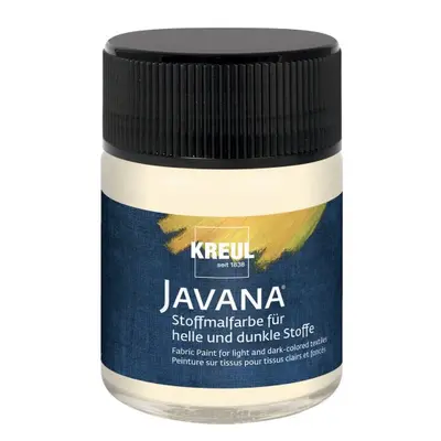 Kreul Barva na světlý a tmavý textil JAVANA 50 ml VANILKOVÁ