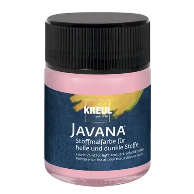 Kreul Barva na světlý a tmavý textil JAVANA 50 ml SVĚTLÁ RŮŽOVÁ