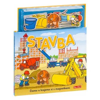 Baagl STAVBA - Knížka s magnetkami