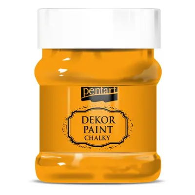 Pentart Křídová a dekorační barva PENTART 230 ml ORANŽOVÁ