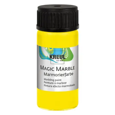 Kreul Mramorovací barva Magic Marble 20 ml CITRÓNOVÁ