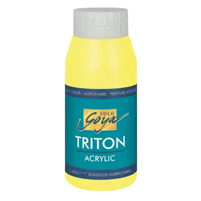 Solo Goya Akrylová barva TRITON SOLO GOYA 750 ml SVÍTÍCÍ ŽLUTÁ