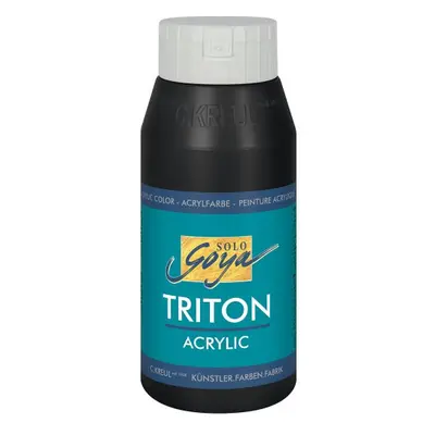 Akrylová barva TRITON SOLO GOYA 750 ml černá