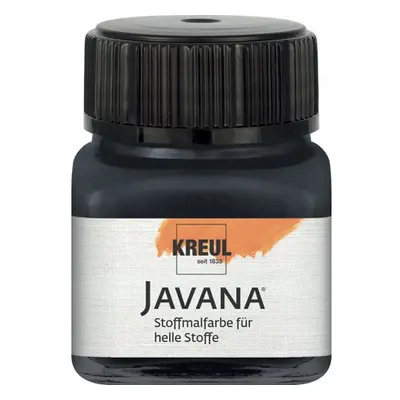 Kreul Barva na světlý textil JAVANA 20 ml ČERNÁ