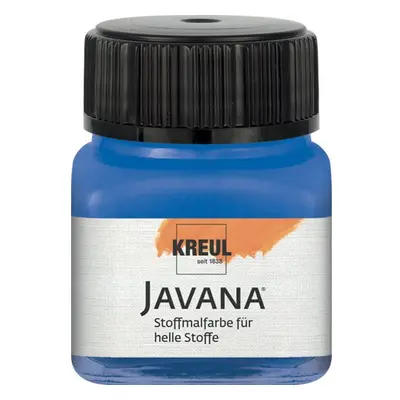 Kreul Barva na světlý textil JAVANA 20 ml KRÁLOVSKÁ MODRÁ