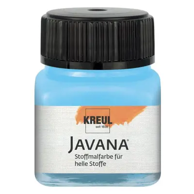 Kreul Barva na světlý textil JAVANA 20 ml SVĚTLÁ MODRÁ