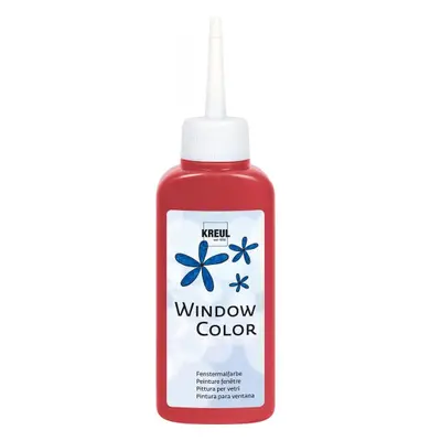 Kreul Barva na sklo WINDOW COLOR 80 ml TMAVÁ ČERVENÁ