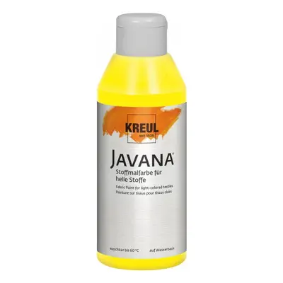 Kreul Barva na světlý textil JAVANA 250 ml ŽLUTÁ